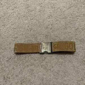Goldbergh Ski Belt Logo Gold Metallic for Ski Pants, Jacket, ski suit
